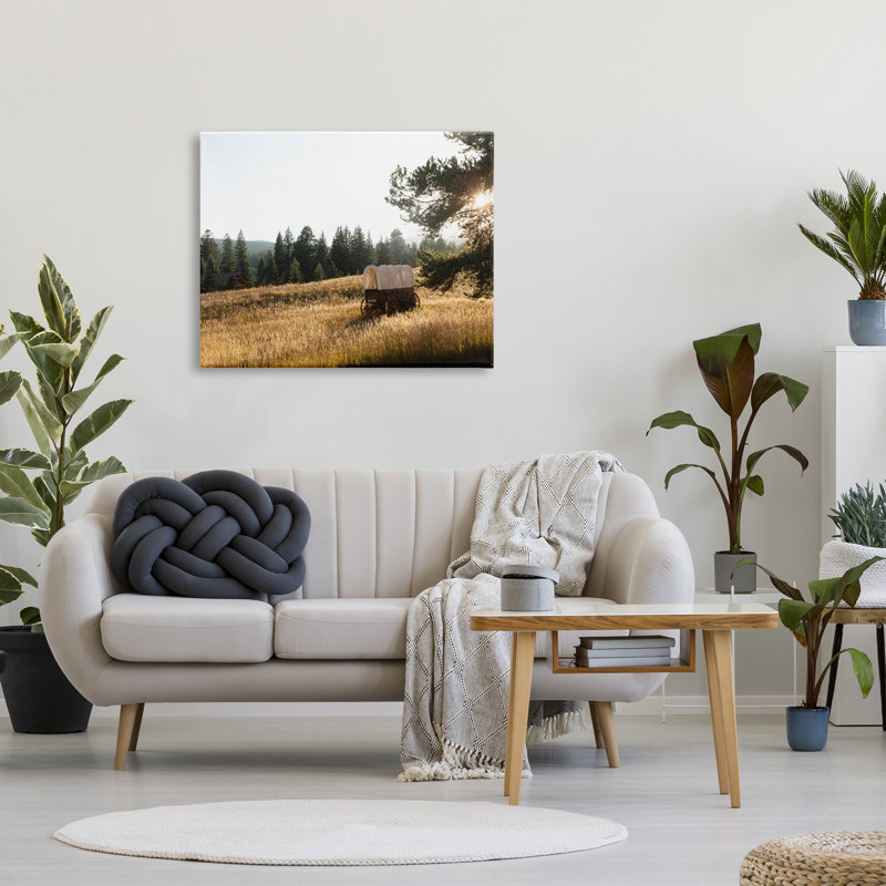 "Times Past", art mural sur toile flottante par Emily Navas, H 30 po x l 40 po x P 1,5 po, Toile tendue