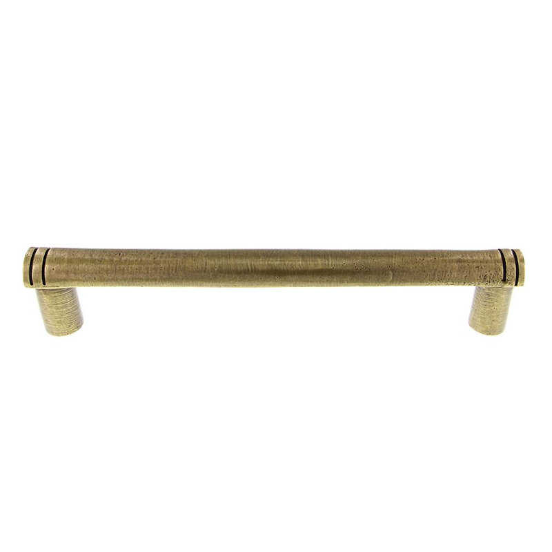 Archimedes Appliance Pull, Antique Brass, Brown