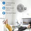 Ventilateur de plancher à circulation d'air 20 po Lasko Cyclone® (3 vitesses, manuel, oscillation à 90 °, blanc)