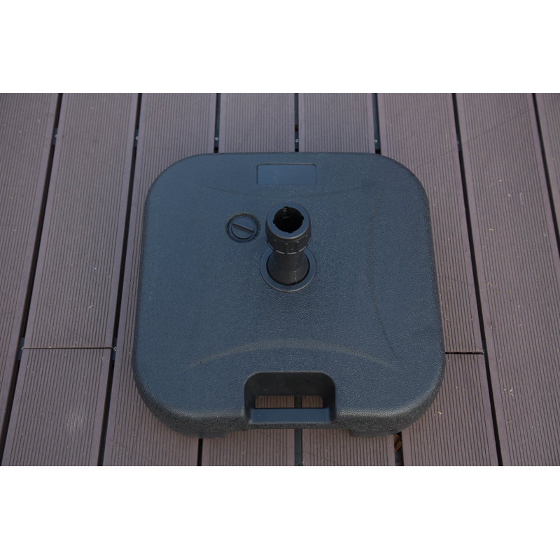 Base de parasol autoportante en plastique
