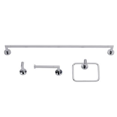 Ensemble de quincaillerie de salle de bain 4 pièces circulaire