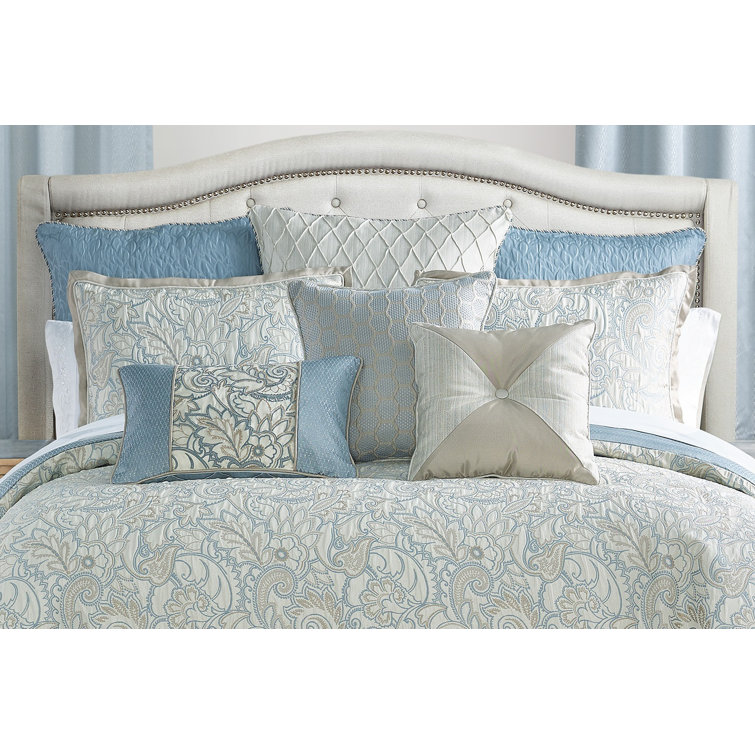 Springdale Blue Decorative Throw Pillow Set of 2 – Latest Bedding