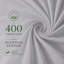 Luxury 400 TC Egyptian Cotton Pillowcases 2 Pack – Soft, Breathable & Hypoallergenic-1644754861
