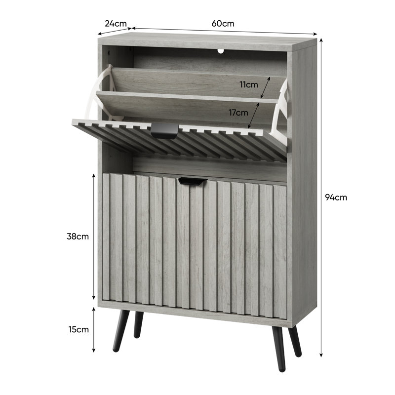 Shoe Storage, Grey