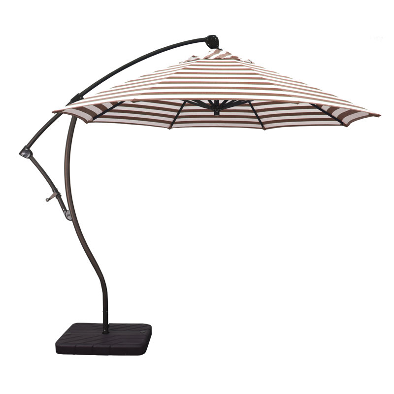 Parasol en porte-à-faux 9' Welwyn, Sunbrella® lagon Astoria
