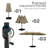 Kozyard 15 FT Double-Sided Rectangular Patio Umbrella, Base Included, Crank Lift Outdoor Patio Umbrella with UV Protection for Backyard, Pool & Garden Beige-62007406