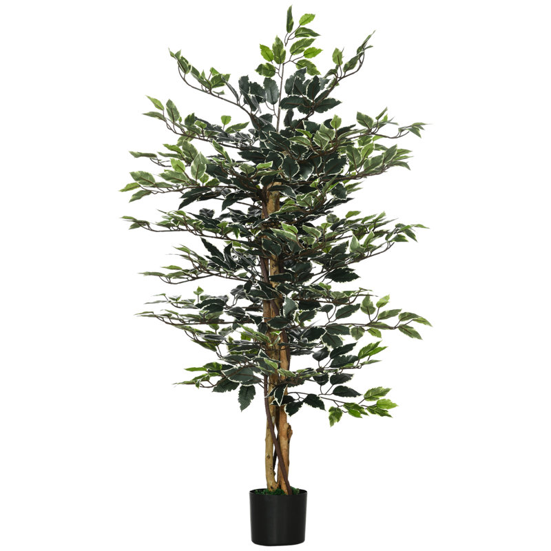 Ficus artificiel pour la décoration intérieure, 4,3 pi