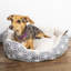 Haney Geometric Polyester Pet Bed