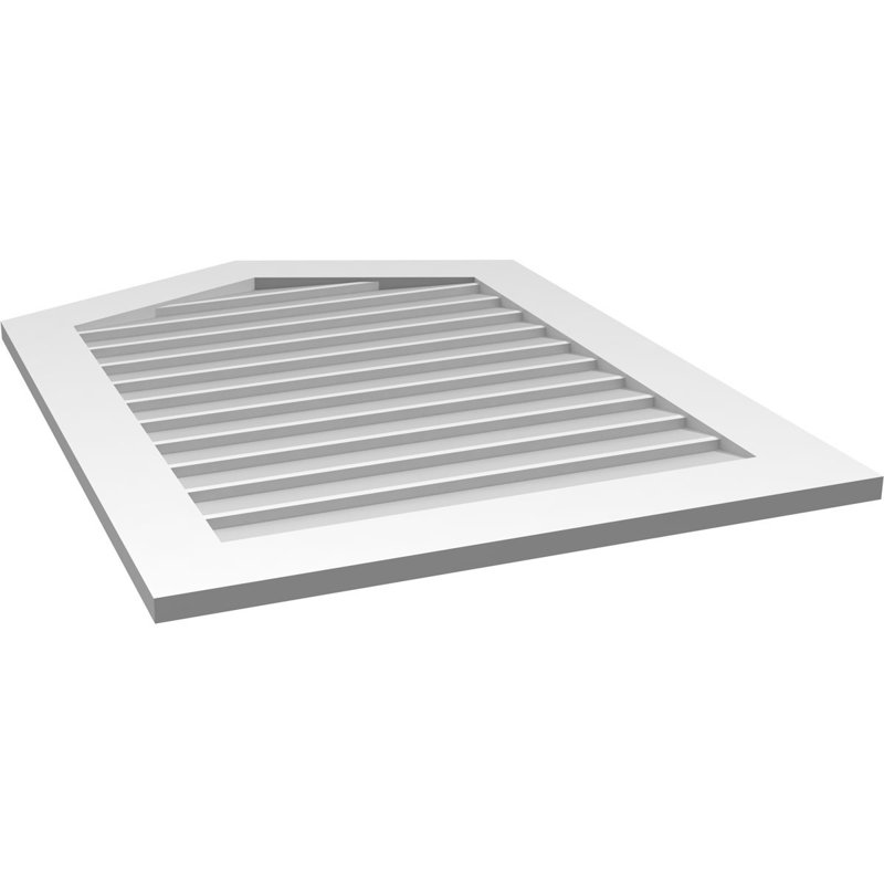Ventilateur à pignon non-fonctionnel Signature, H 40 po x l 30 po x P 1 po, Brai 5/12