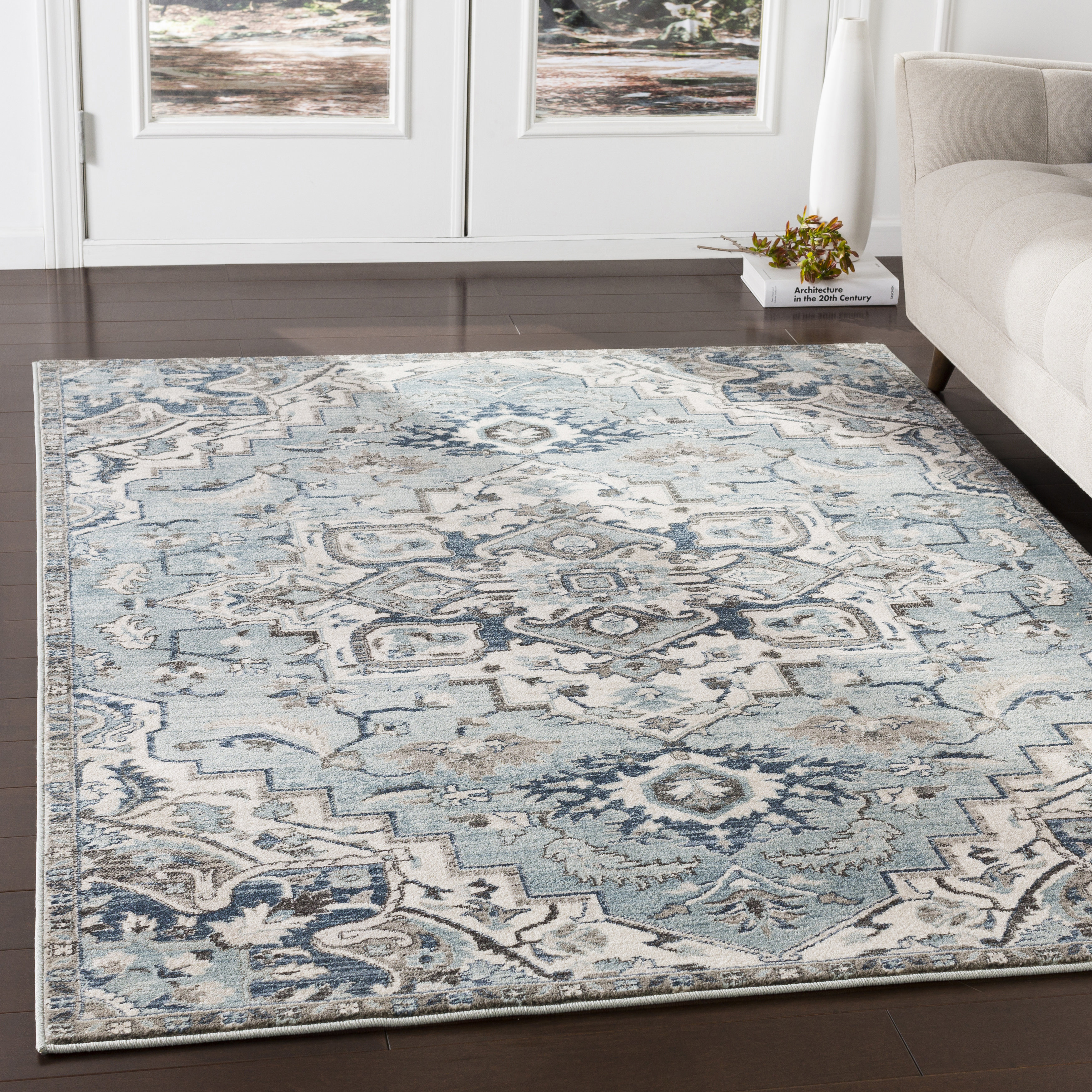 ラグ・カーペット ACME Furniture NATIVE RUG NAVY c013b482-ac22-42a9-9059-