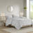 King Grey Medallion Comforter Set - Hypoallergenic & Stylish