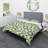 Green Circle Pattern - Abstract Duvet Cover Set - Microfiber Polyester-1851506555