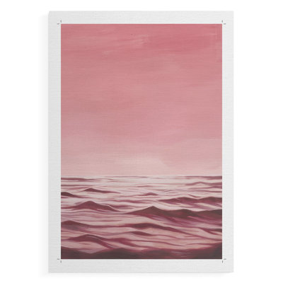 Playa Rosa II - Impression sur toile seulement - NON-CADRE