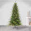 7.5' Lighted Artificial Pine Christmas Tree