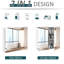 Armoire de salle de bain 24" x 22", cadre en acier avec double porte et miroir pour masque hydratant, gel pour cheveux blancs,