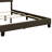 Guyancourt Charcoal Upholstered Eastern King Panel Bed