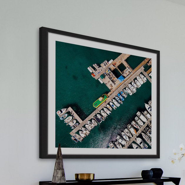 Single Picture Frame Print, 51 cm H x 51 cm W x 3.81 cm D