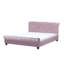 Mitzi Upholstered Velvet Sleigh Bed-32968114-32968116