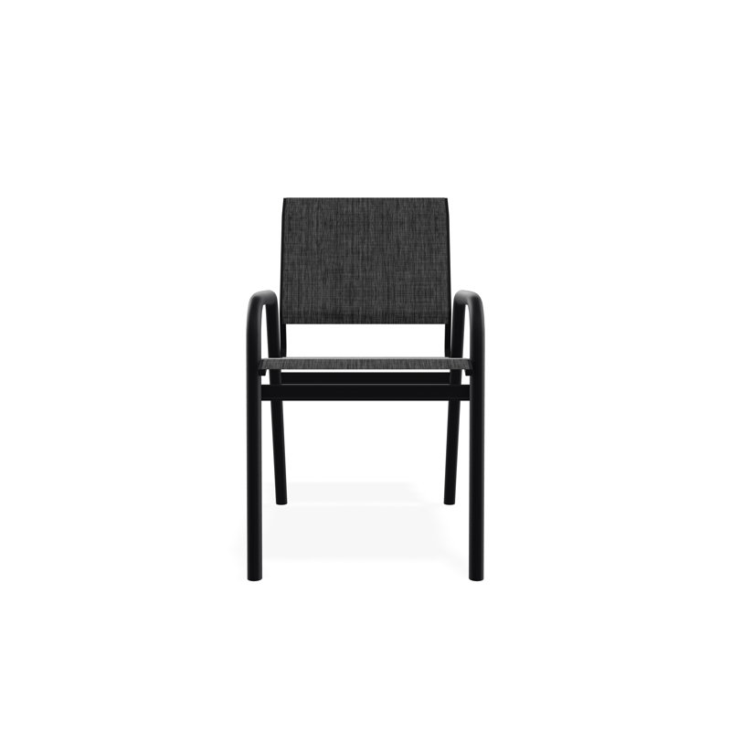 Chaise bistro Gardenella, Noir, Ombre Augustine