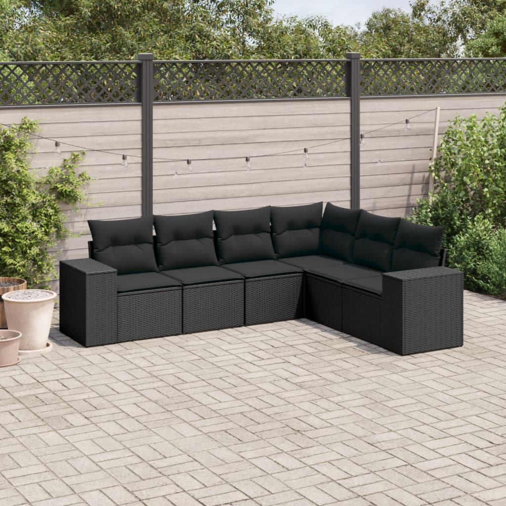 Gartensofa mit Kissen