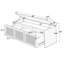 Banc de rangement pour hall d'entrée Vintage - 48 po-1135307077