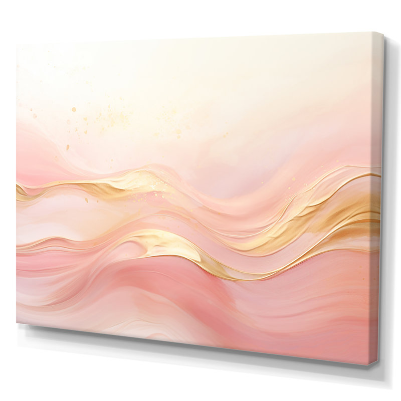 «Darlington - Abstract Shapes», reproduction sur toile encadrée, Toile tendue, H 16 po x l 32 po x P 1 po
