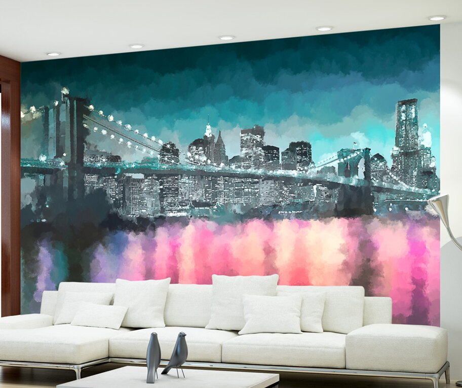 Tapete New York – Painted 2,45 m x 350 cm