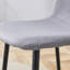 Ensemble de chaises de salle à manger luxueuses à pieds en métal avec siège confortable en lin et coton-1799821195-1799821188
