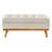 Boyu Polyester Blend Upholstered Storage Bench-2142374504
