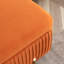 Banc de rangement rembourré en velours Miajah-251652347