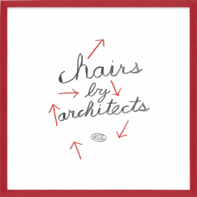 Alvord "Chairs by Architects" Print