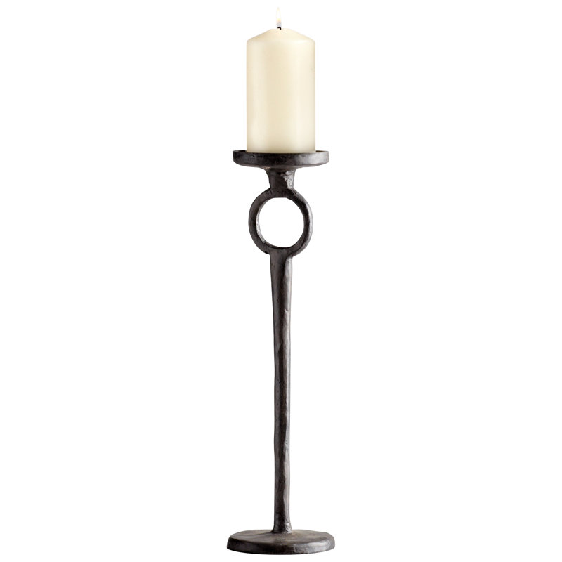 Duke Candlestick, 17" H x 4.75" W x 4.75" D