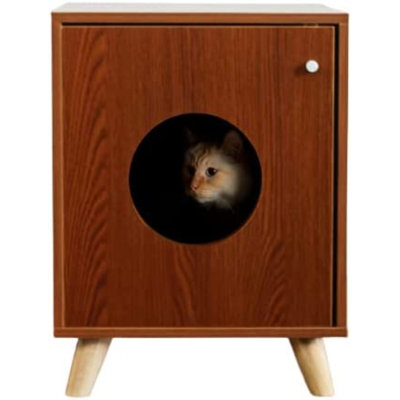 Davarous Particle Board Litter Box