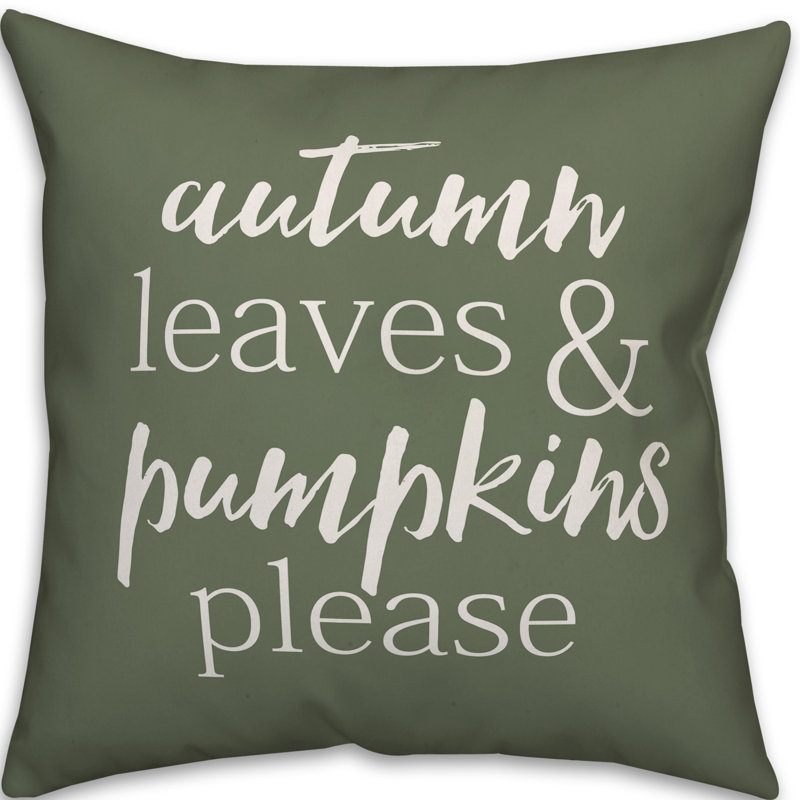 Pillow Cover, 18" x 18", Green
