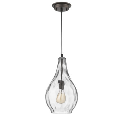 Silber 1 - Light Oil Rubbed Bronze Single Pendant