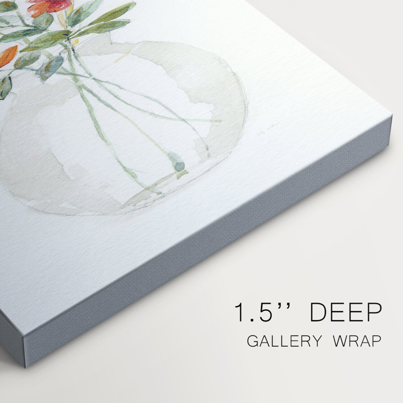Bouquet de Provence II - Cavas enveloppés de galerie, H 48 po x l 32 po