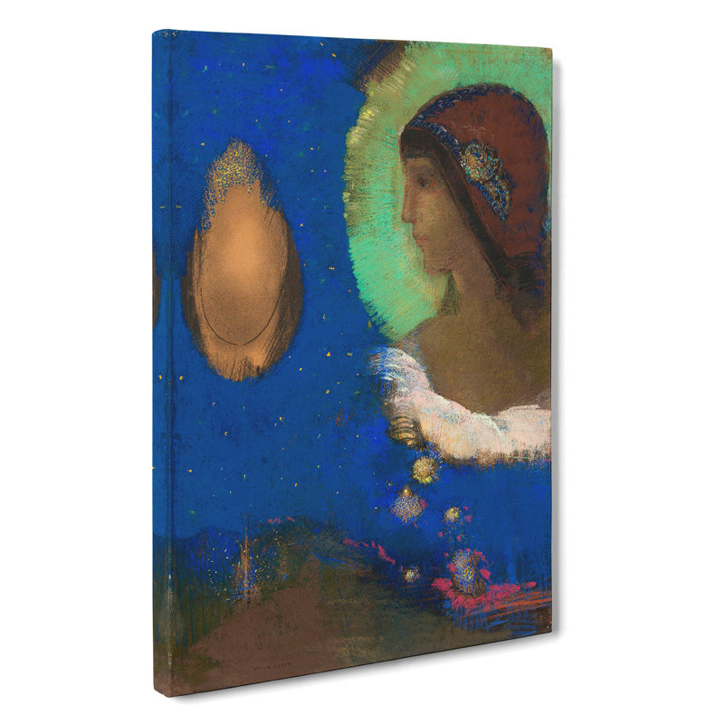 Sita by Odilon Redon - Wrapped Canvas, 60cm H x 40cm W x 3cm D