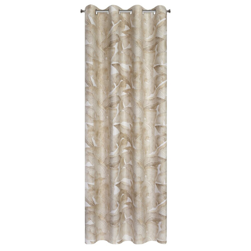 Clitherall Polyester Room Darkening Eyelet Curtain Panel