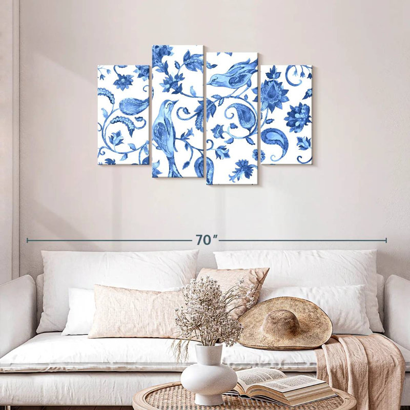 Cachemire floral Kerner, H 27 po x l 43 po
