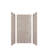 Expressions 48" W x 36" D 3 Panel Shower Wall-978431570-1062490475