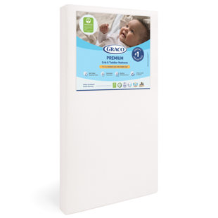 Graco Premium Foam Standard Crib and Toddler Bed Mattress