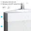 Sibin Ceramic 1 -Door Corner Accent Cabinet