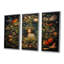 Ensemble de décoration murale Cambron - Boho Mandala-108456824-108456828