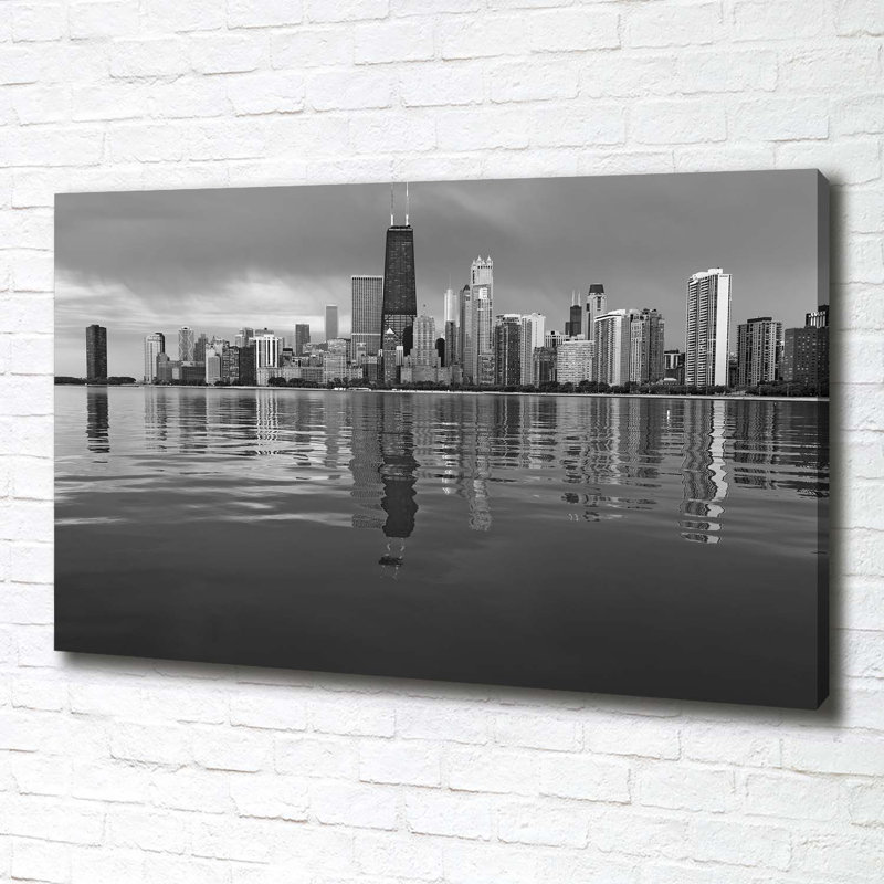 Chicago - No Frame Print on Canvas