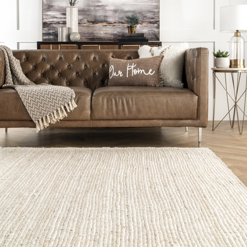 Cruise Natural Jute Area Rug, Rectangle 2'3" x 4'