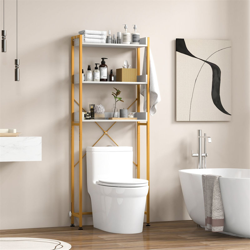 Freestanding Over The Toilet Storage