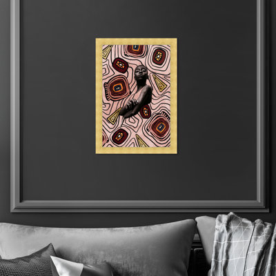 Motif tribal moderne - impression sur papier