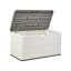 17 Stories 116 cm W 420 L Water Resistant Lockable Storage Bench Deck Box-967537414