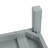 Outdoor 48'' Patio HDPE Adirondack 2-Tier Shelf Console Table, Rectangular Table Side Table, All-Weather Resistance-1395205357