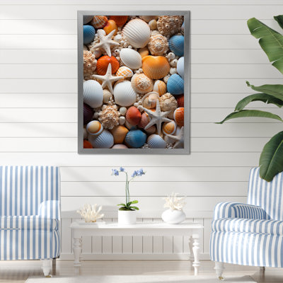 «Beach Photo Seashell Symphony VI», reproductions sur toile d'animaux